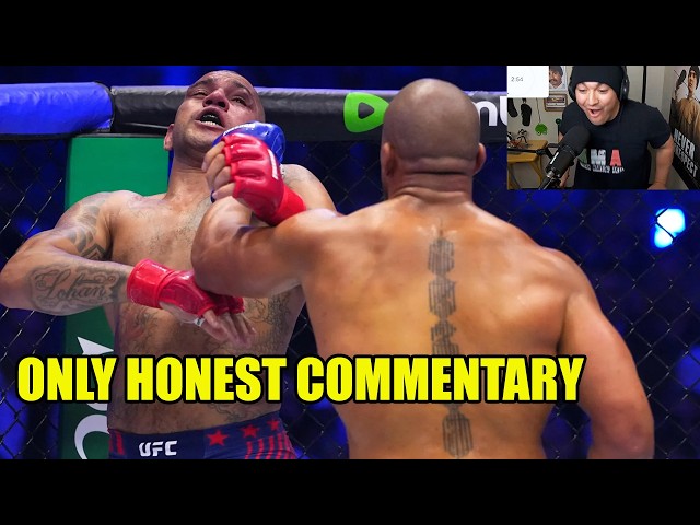 Ciryl Gane vs Alex Pereira ONLY HONEST COMMENTARY