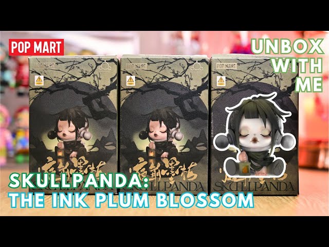 【POP MART】SKULLPANDA: THE INK PLUM BLOSSOM | A series worth collecting!