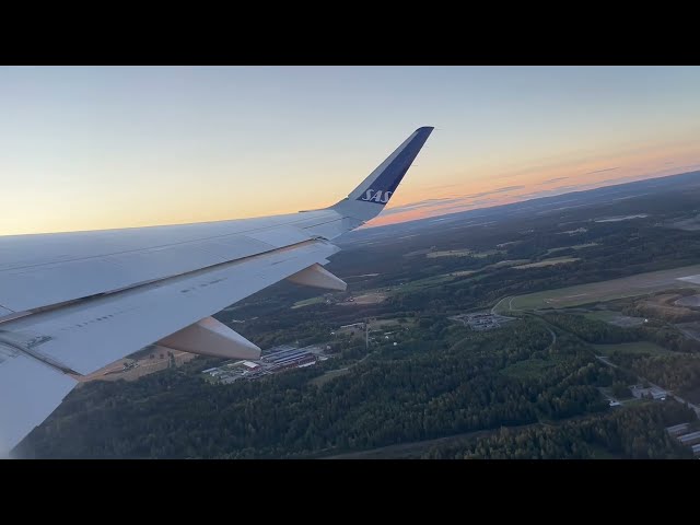 [HD] | SAS A320neo Early Morning Takeoff from Oslo (OSL)