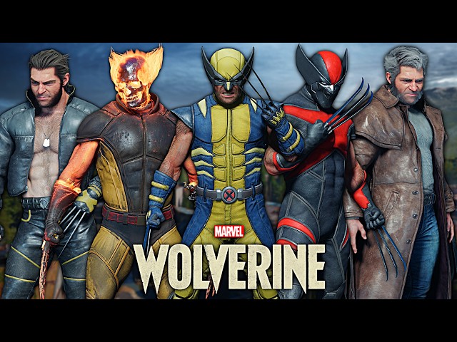 Marvel's Wolverine PS5 — РЕЙТИНГ ВСЕХ костюмов: от ХУДШИХ к ЛУЧШИМ!