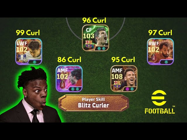 I Used 5 Blitz Curlers in One Match… and This Happened 😳🔥 | Efootball 2025