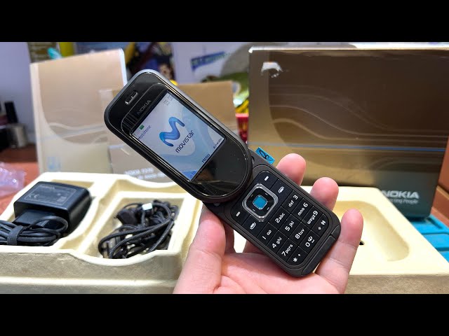 Brand New 100% Nokia 7370 Movistar Carrier Phone Full Box at Trùm Máy Cổ VN