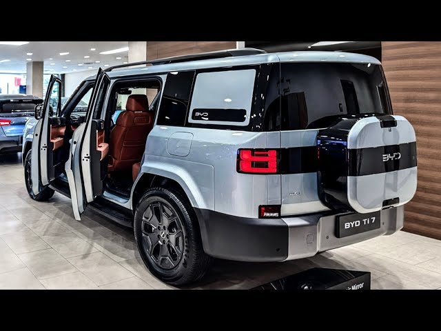 2027 BYD Ti7 Plug-in Hybrid AWD - The King Luxury Off road SUV!