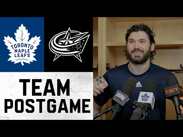Maple Leafs Full Media Availability | Post game at Columbus Blue Jackets | October 20, 2026
