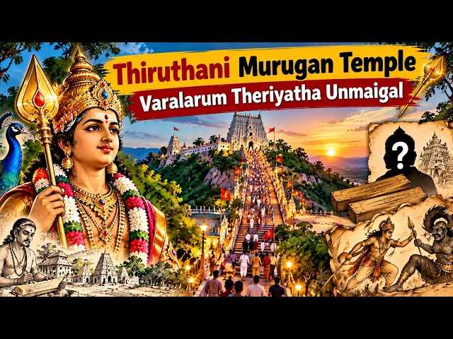 Thiruthani Murugan Temple | Varalarum Theriyatha Unmaigal 🙏 #arupadaiveedu series