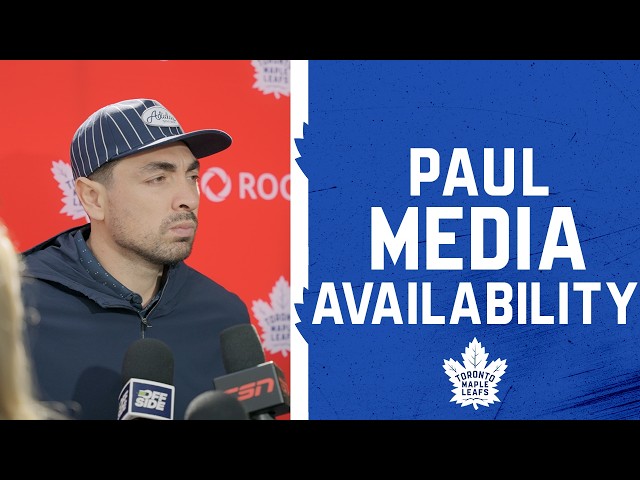 Nick Paul | Media Availability presented by Rogers | Leafs & Legends Charity Golf Classic