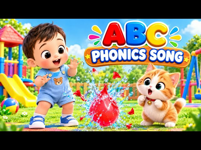 ABC Song for Kids & Toddlers | Learn Alphabet A to Z | ABC Phonics Song