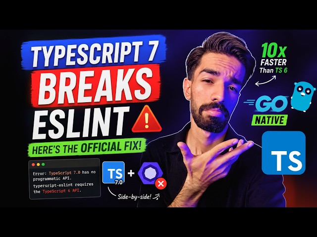 TypeScript 7 ESLint Error - Why It Breaks & How to Fix It Without Downgrading