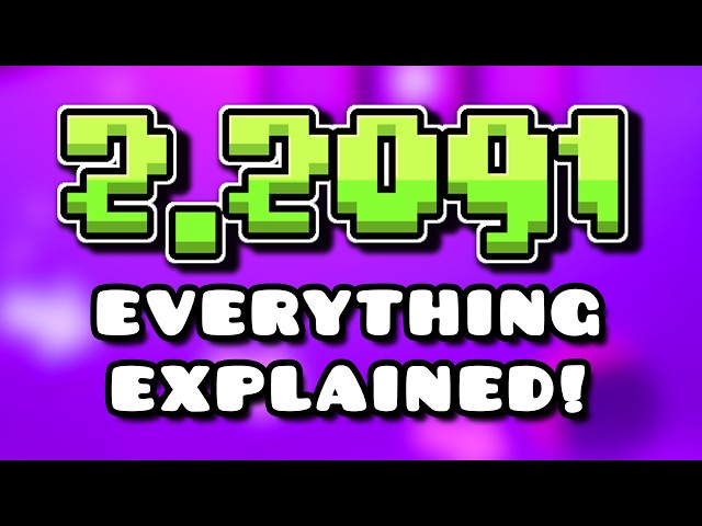 GEOMETRY DASH 2.2091 IS HERE! - EVERYTHING EXPLAINED
