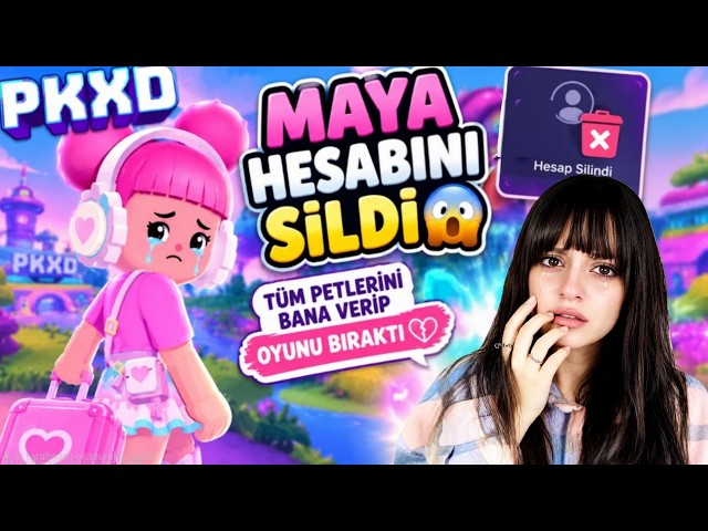 PK XD MAYA DELETED HER ACCOUNT😱 SHE GAVE ME ALL HER PETS AND QUIT THE GAME💔 | ÖZGÜŞ TV