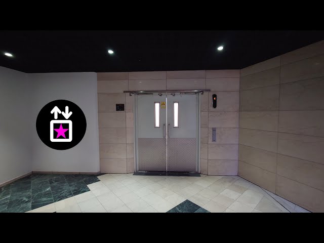 Stockholm, SWE: "FakeSpace" mod by KONE - KONE Hydraulic Elevator at World Trade Center Stockholm