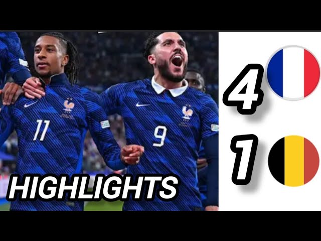 Bélgica vs Francia 1-4| All Highlights Goals| Resumen y Goles UEFA Nations League 2026/27