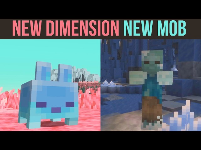 NEW VANILLA DIMENSION, Ice Cave Biome & Frozen Zombie | Minecraft Live 2026 Recap