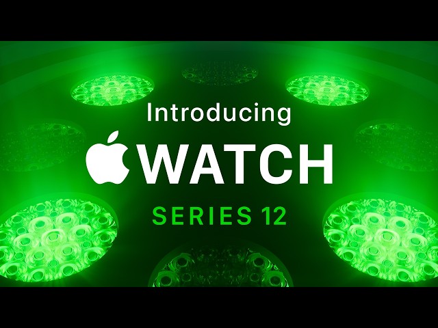Introducing the new Apple Watch Series 12: the most accurate heart rate sensing in a wearable