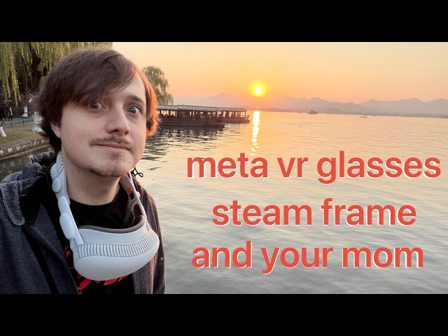 meta vr glasses... huh..