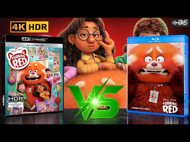 4K HDR Blu-ray ANALYSIS | Turning Red 2022