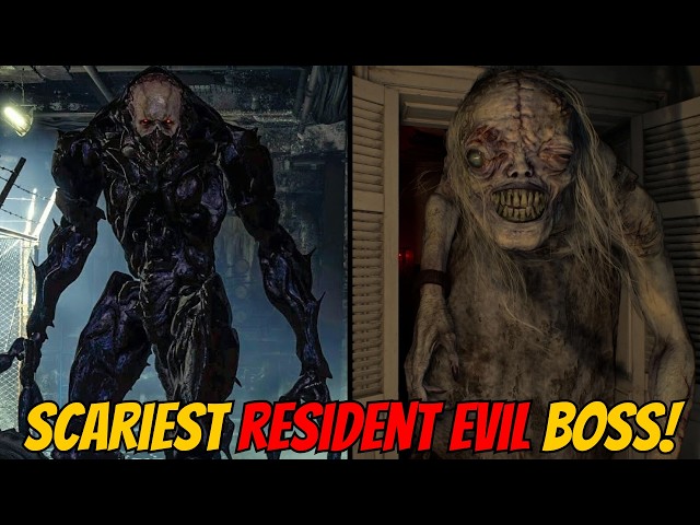 Top 10 Scariest Boss Fights In Resident Evil!