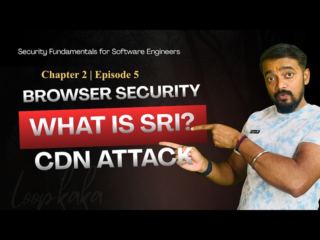 What is SRI? Secure External JavaScript & CSS | Chapter 2 | Episode 5 | Hindi