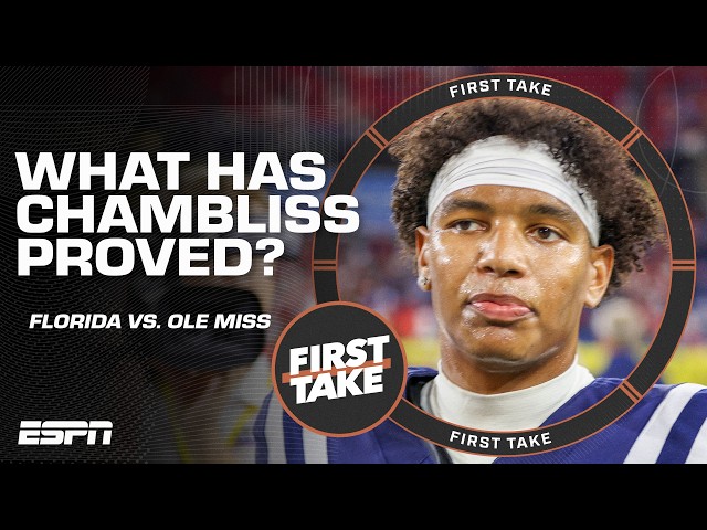 Jordan Rodgers says Ole Miss should BE FAVORED OVER FLORIDA 👀 | First Take