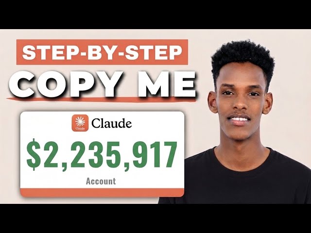 The SIMPLEST way to make money Online With Claude AI 2027