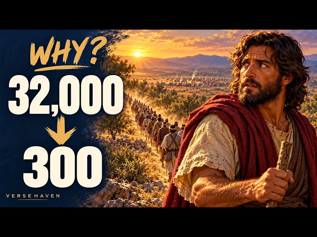 Why Did God Reduce Gideon’s Army to 300?