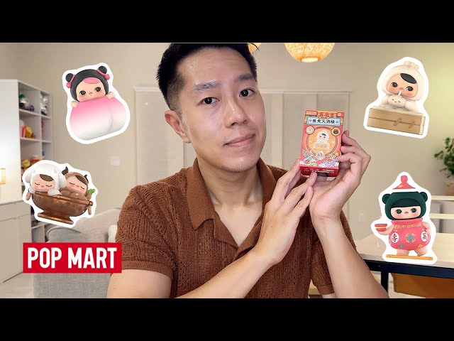 PUCKY FOOD REVIEW!! POP MART: PUCKY The Feast Series Vinyl Figures - Blind Box Full Set Unboxing