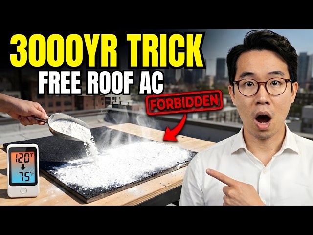 White Paint + Sunlight = Free Room AC — The 1767 Trick They Hide