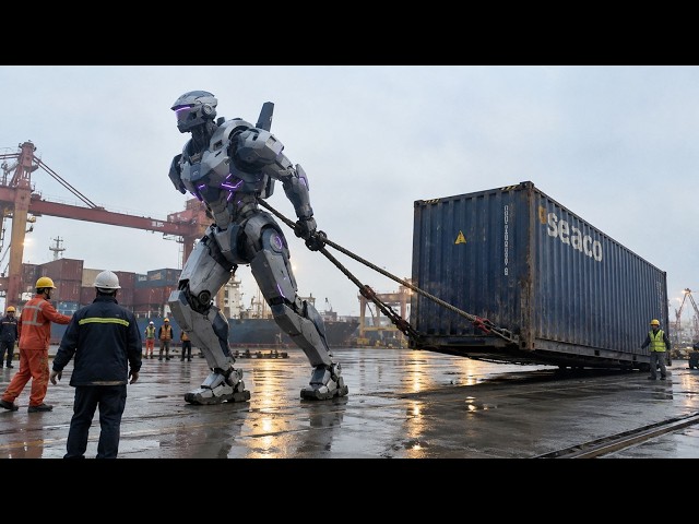 China's New Giant AI Robot Is Absolutely Terrifying (Stronger Than 10 Men)