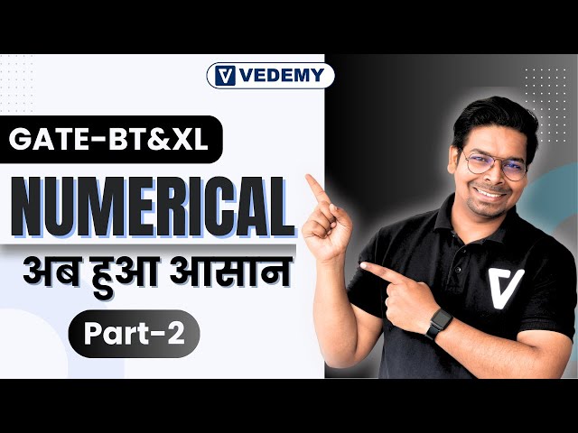 Numerical Lifescience | Part-2 | Solve करना  अब हुआ आसान  | GATE-BT & XL | 2022 | Virendra Singh