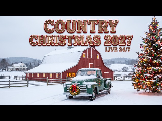 Chill Christmas Vibes 🎅 24/7 Peaceful Winter Music - Sleep & Relax
