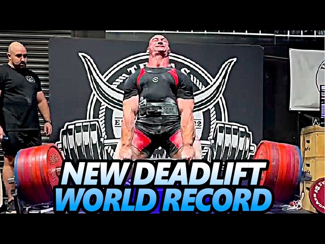 Danny Grigsby set a NEW Deadlift WORLD RECORD!