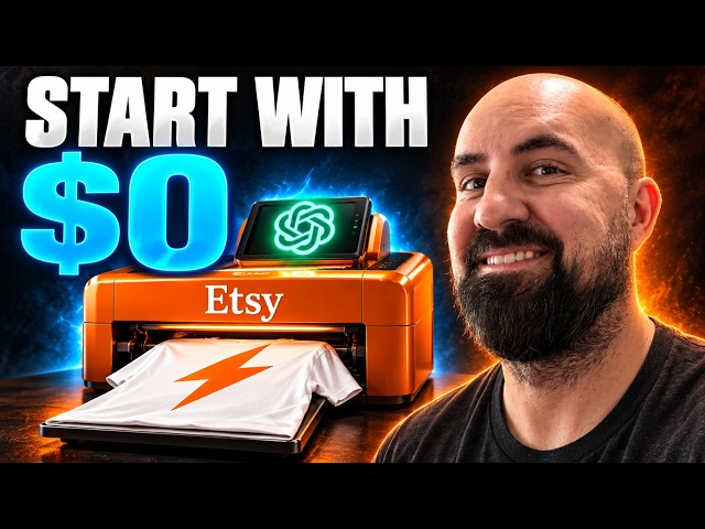 Use ChatGPT to Start & Fully Automate Your Etsy Print on Demand Side hustle from $0 in 2026