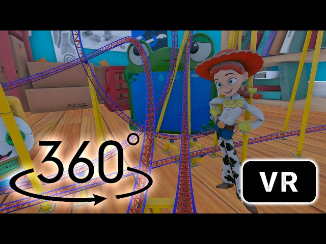 Toy Story 5 Roller Coaster POV That Feels REAL #360