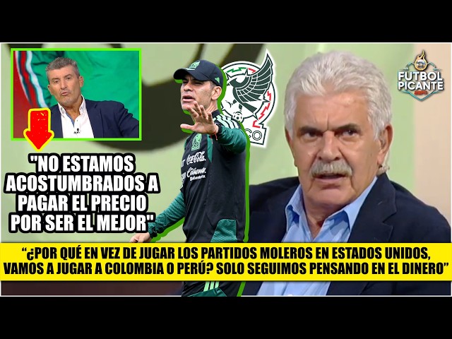 Tuca Ferretti NO OCULTA SU MOLESTIA por PARTIDOS MOLEROS de la SELECCIÓN MEXICANA | Futbol Picante
