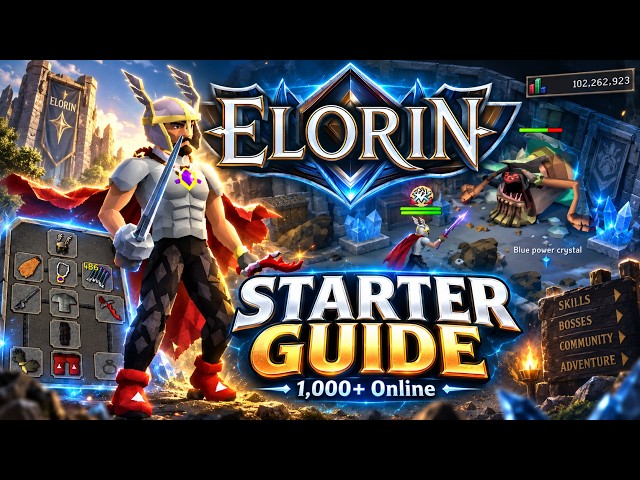 Elorin: *How to get Started on the Biggest Server* Starter Guide & $50 Bond G/A