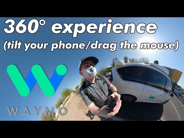 Self Driving Taxi: Full 360° Experience | JJRicks Rides With Waymo #39