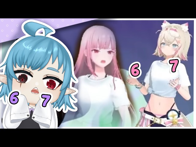 VTuber reacts to "Mori Calliope 6 7 Meme Rage Compilation"