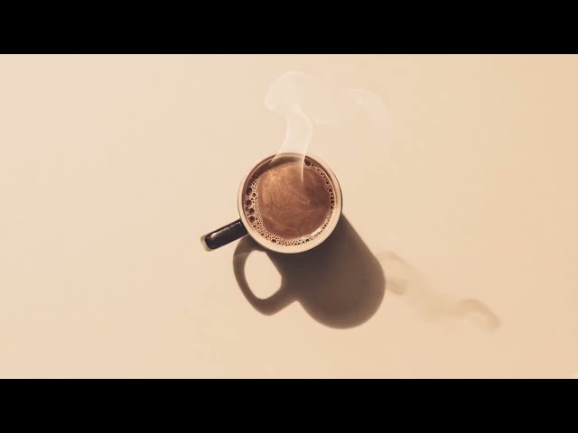 Coffee Cup Steam Loop 4K No Copyright