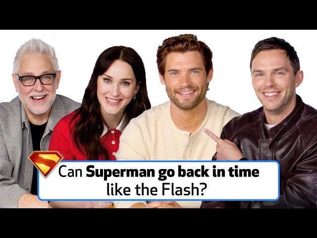 Superman Cast Answer The 50 Most Searched Superman Questions | WIRED