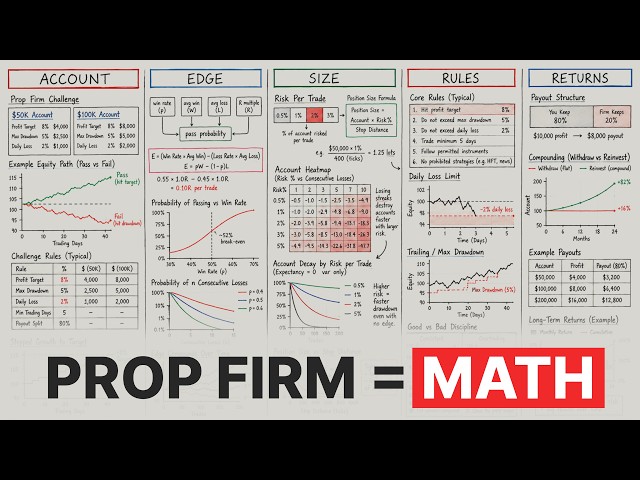 The Math of Winning in Prop Firms