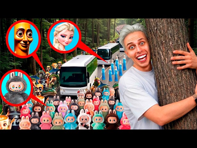 I FOUND ELSA'S BUSES, ITALIAN BRAINROT, RONALDO AND LABUBU IN REAL LIFE!!!