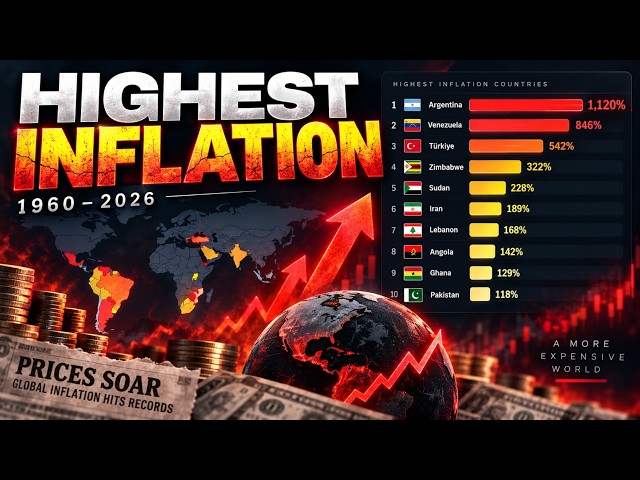 Inflation Rate by Country (1960–2026) | The World's Highest Inflation