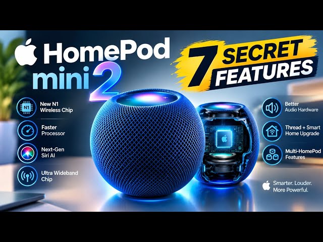 HomePod mini 2 — 7 BIG Upgrades Apple Is Hiding!