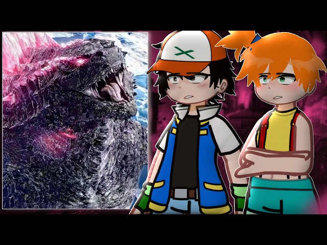 Pokémon React to Godzilla as new Legendary Pokémon - Gacha React 🇺🇲/🇧🇷