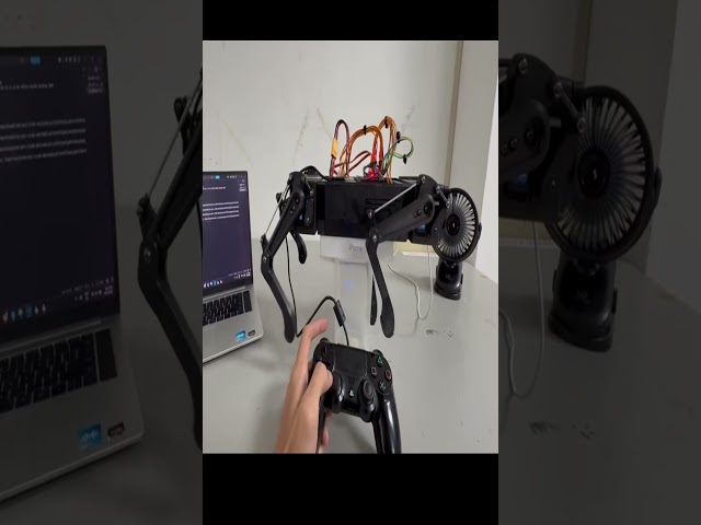 "Meet my DIY Robot Dog!  # #robotics #education #techeducation