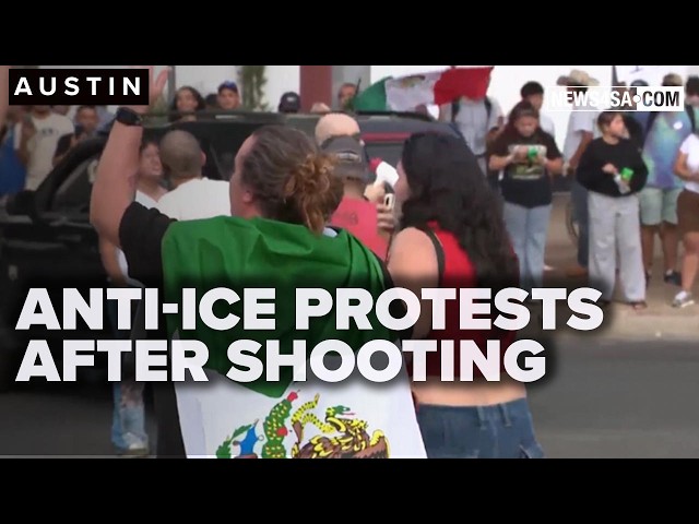 ICE shooting in North Austin sparks protest