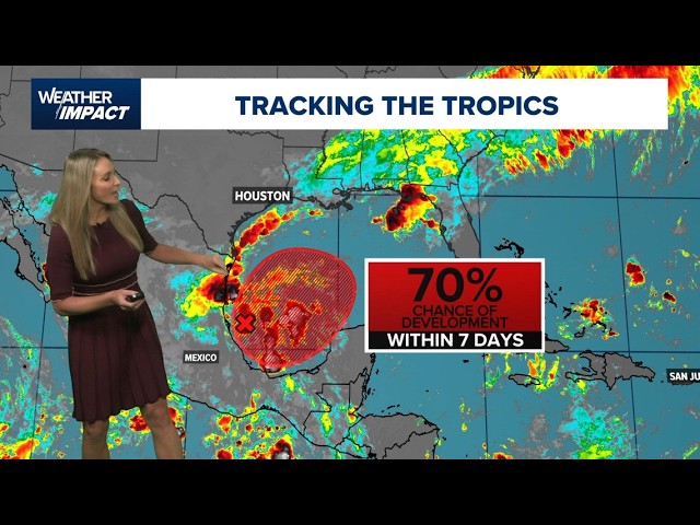 Tropical update: What to know about the spot in the southern Gulf with a 70% chance for development