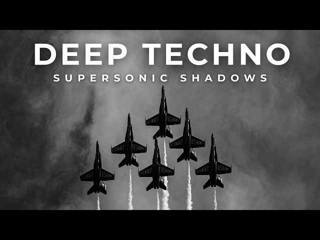 Dub Deep Techno Mix 2026 | Supersonic Shadows | Cinematic 4K Visuals