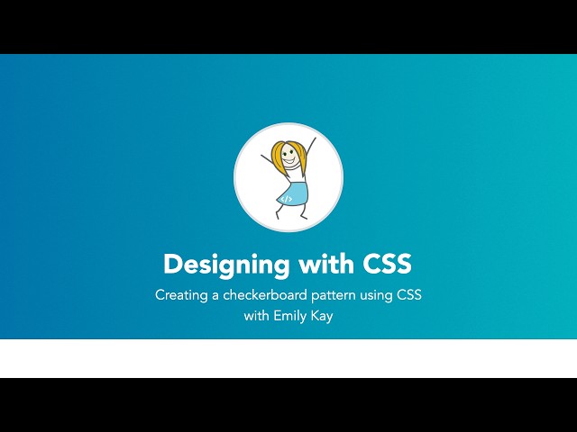 Create a Checkerboard Pattern with CSS Gradients | Beginner CSS Tutorial