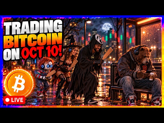 Trading Bitcoin Live on Oct 10th Anniversary!